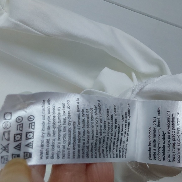 Calvin Klein White Liquid Touch Ultra Soft Mens White Polo CK Preppy Academia XL - Picture 10 of 11